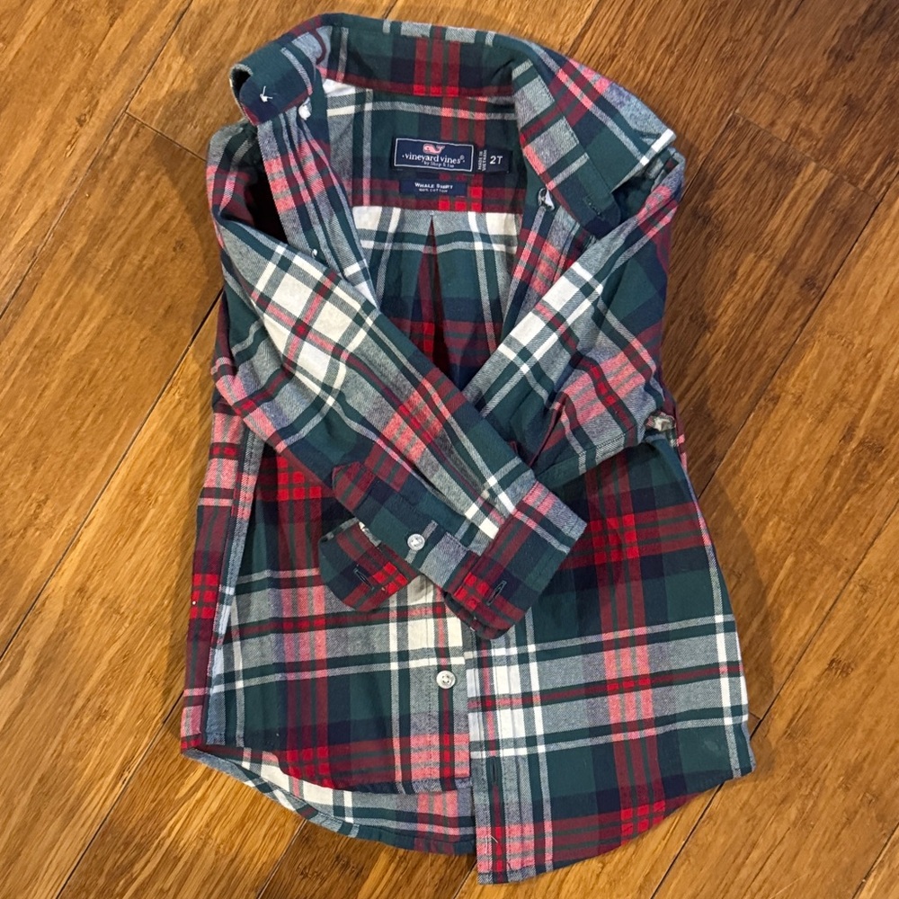 Vineyard Vines Flannel Button Down